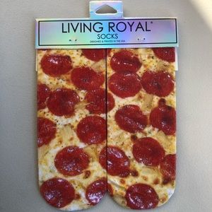 Living Royal Pizza Ankle Socks